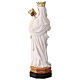 Madonna di Trapani statuina resina colorata 15 cm s4
