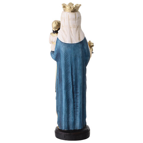 Estátua Nossa Senhora de Oropa 20 cm resina colorida 4