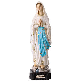 Figurka Madonna z Lourdes, 20 cm, żywica kolorowa