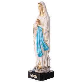 Figurka Madonna z Lourdes, 20 cm, żywica kolorowa