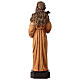 Sainte Rosalie statue peinte résine 20 cm s4