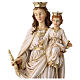 Placa Maria Auxiliadora 20x3 cm resina colorida s2
