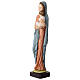 Statua Madonna con bambino resina colorata 25 cm s2