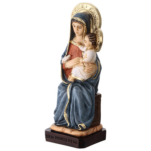 Figurka Matki Bożej Montenero, 15 cm, kolorowa żywica 2