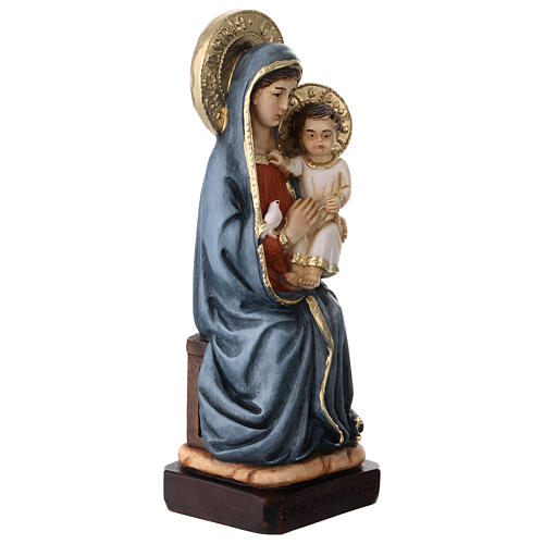 Our Lady of Montenero Statue 15 cm in Colored Resin 3