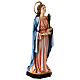 Statua Santa Lucia resina colorata 20 cm s4