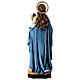Statua Santa Lucia resina colorata 20 cm s5