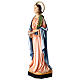 Estátua Santa Luzia resina colorida 20 cm s3