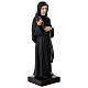 Santa Rafqa statua resina colorata 20 cm s3