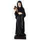 Saint Rafqa statue in colored resin, 20 cm s1