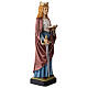 Statua Santa Dymphna 20 cm resina dipinta s3