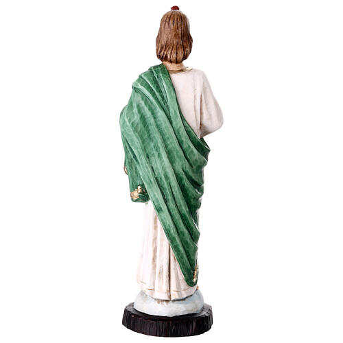 Estátua de São Judas resina colorida 25 cm 4