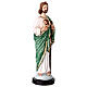 Estátua de São Judas resina colorida 25 cm s3
