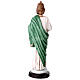 Estátua de São Judas resina colorida 25 cm s4