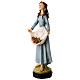 Figurka Święta Róża, żywica, ręcznie malowana, 25 cm s3