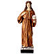 Estatua Santa Rosalía 25 cm resina pintada s1
