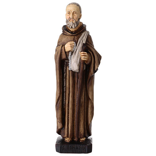 St Ignatius Statue 25 cm painted resin 1