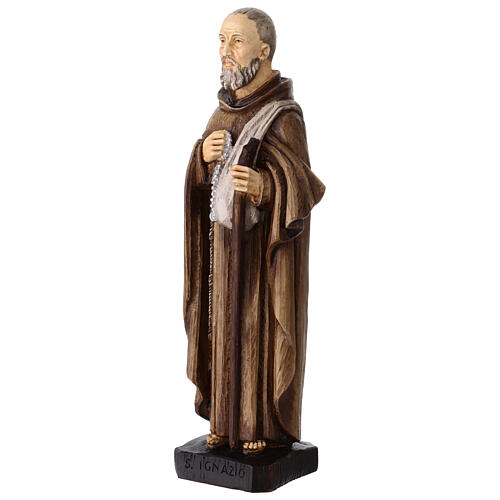 St Ignatius Statue 25 cm painted resin 2