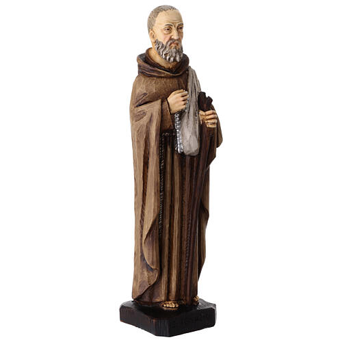 St Ignatius Statue 25 cm painted resin 3