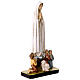 Les Trois Bergers avec Notre-Dame de Fatima statue en résine colorée 25 cm s3