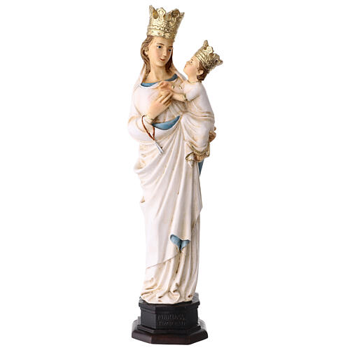 Statue de Notre-Dame de Trapani en résine colorée 30 cm 1