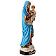 Statua Nostra Signora S. Cuore di Gesù resina dipinta 30 cm s3