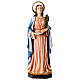 St Lucia statue in painted resin, 28 cm s1