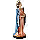 St Lucia statue in painted resin, 28 cm s4