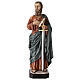 Saint Paul statue in painted resin, 28 cm s1