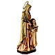 Saint Anne Statue in Painted Resin, 30 cm s5