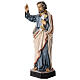 San Pietro statua resina dipinta 30 cm s3