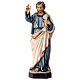 St Peter statue in painted resin, 30 cm s1
