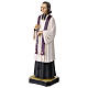 Heiliger Jean Marie Vianney – Pfarrer von Ars – handbemalte Statue aus Resin, 25 cm s2