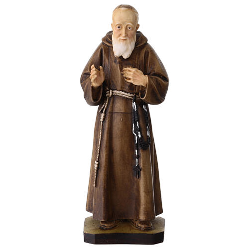 Święty Leopold Mandica figurka 20 cm, kolorowa żywica 1