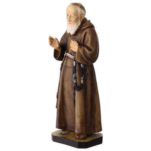 Święty Leopold Mandica figurka 20 cm, kolorowa żywica 2