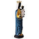 Our Lady of Oropa Statue in painted resin, 15 cm s3