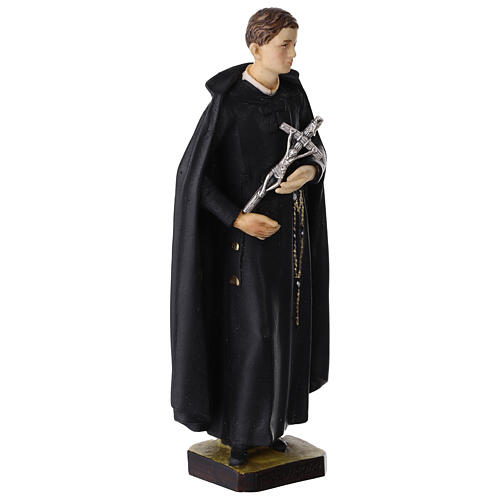 Saint Gerard colored resin statue, 20 cm 3