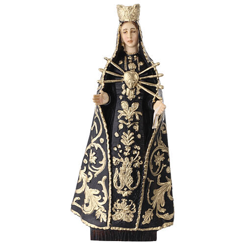 Estatua resina Virgen Dolorosa 28 cm 1