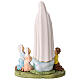 Unsere Liebe Frau von Fatima mit Hirtenkindern – farbig gefasste Statue aus PVC, 16 cm s4