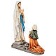 Erscheinung der Gottesmutter von Lourdes vor der heiligen Bernadette – Statue aus Resin, 20 cm s3