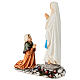 Objawienie Bernadecie Matki Bożej z Lourdes, figurka 20 cm, żywica s2
