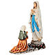 Bernadette Apparition Virgin of Lourdes 20 cm Resin Statue s1