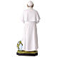 Estatua Papa Francisco resina pintada 30 cm s6