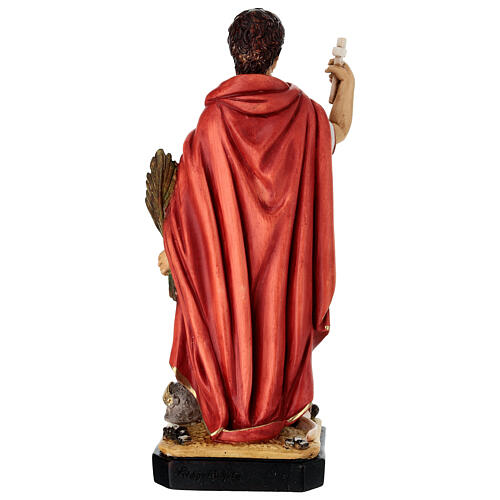 Estatua San Expedito 30 cm resina colorida 9