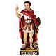 Estatua San Expedito 30 cm resina colorida s1