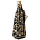 Our Lady of Sorrows resin statue 20 cm black and gold dress s4