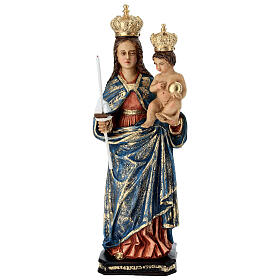 Unsere Liebe Frau von Bonaria – handbemalte Statue aus Resin, 35 cm