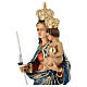 Painted Resin Statue of Our Lady of Bonaria 35 cm s6