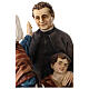 Estátua Mamma Margherita y Don Bosco resina pintada 28 cm s2