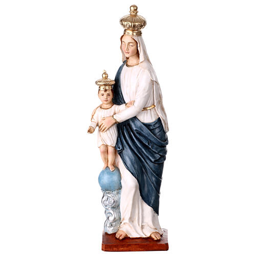 Unsere Liebe Frau vom Sieg – farbig gefasste Statue aus Resin, 40 cm 8